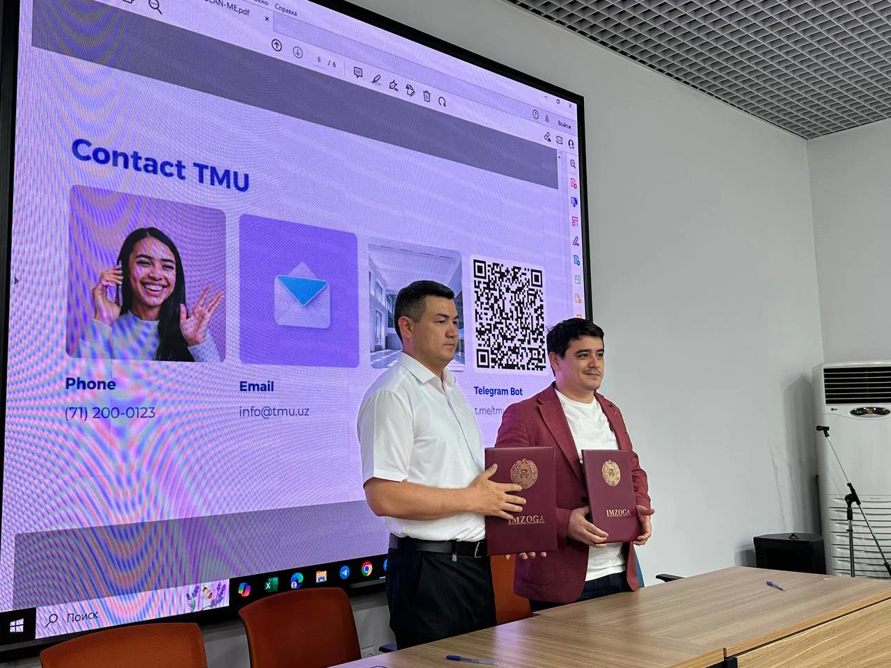 TMU and Academic Lyceum under Tashkent State University of Law
